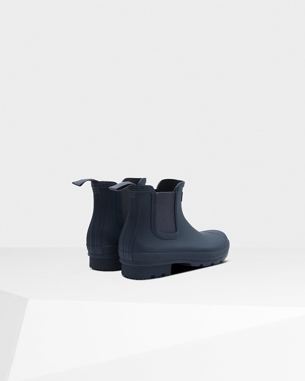 Botas Chelsea Hunter Hombre - Original - Azul Marino - NOCATWE-89